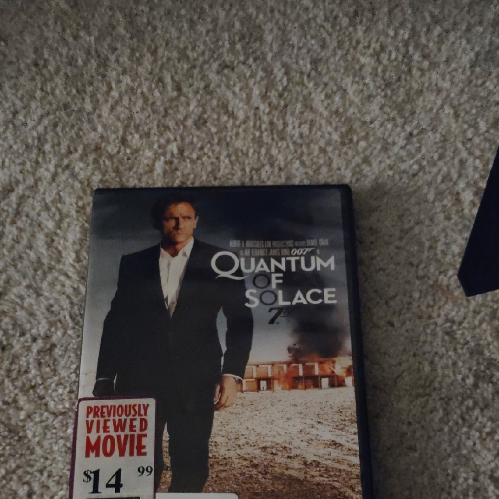 Quantum of Solace DVD